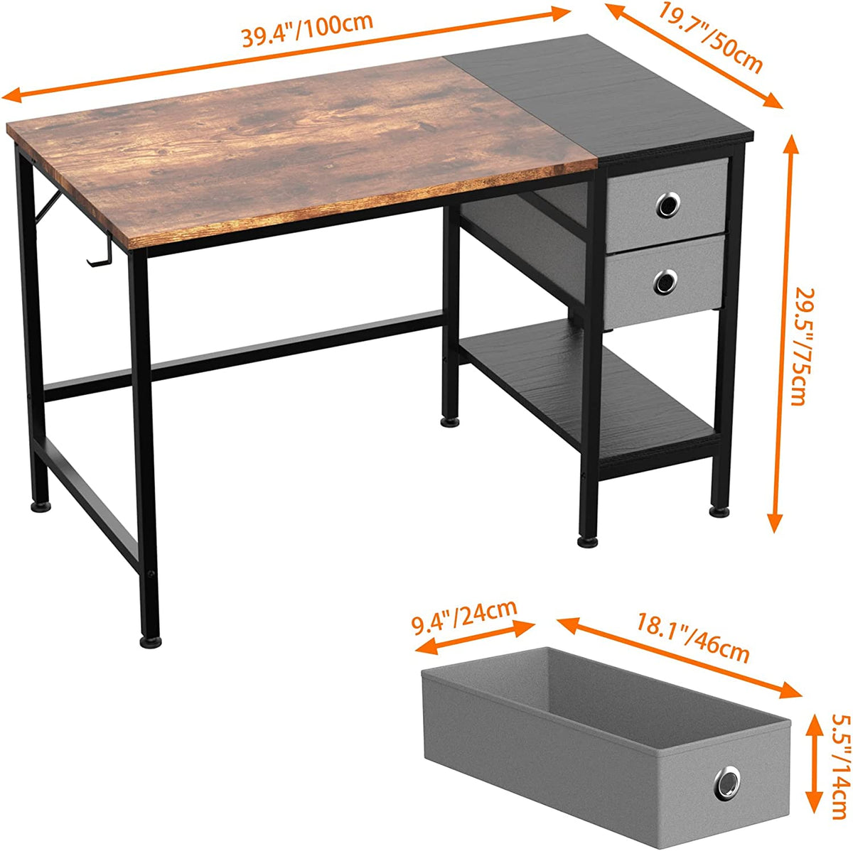 Homidec computer Desk assembly. 