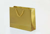 Large Gold Glossy Laminated Uk Carrier Bags