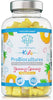 Kids Probiotics/ProBiocultures Gummies - 60 Children's probiotics Multi-Strain Gummies - Natural Pineapple Flavour – with Added B & C Vitamins for Immune Support - 2 Month Supply – UK Made