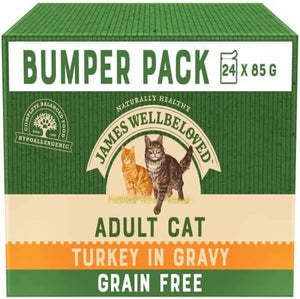 Grain Free Adult Turkey In Gravy Pouch 24 x 85g