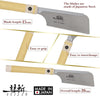 Japanese Pull Saw Hand Saw 150mm Dozuki Dovetail Saw Tenon Saw for Ultra Fine Cross Cut Rip Cut Angle Cut Woodworking Tools