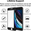 [3-Pack[Full Coverage] iPhone SE 3/2 (2022/2020 Edition) Screen Protector, Tempered Glass Film [LifetimeSupport][Full Coverage] Screen Protector for iPhone SE 2020 & iPhone SE 2022