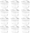 Water Filter Cartridges, Compatible with Brita Maxtra & Plus+ Water Jugs Filter Cartridges 12 Pack Universal Filter Cartridges