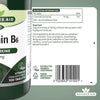 Vitamin B6 100mg – High Strength Pyridoxine – Supports Energy, Hormonal Balance & Nervous System – Vegan, Gluten-Free, Non-GMO Daily Food Supplement – 100 Tablets
