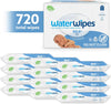 Plastic-Free Original Baby Wipes, 99.9% Water Based Wipes, Unscented for Sensitive Skin, 720 count (Pack of 12)