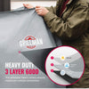 Large BBQ Cover Waterproof Heavy Duty - XL Barbecue Grill Cover for Weber, Char Broil, Outback, More - Windproof, UV-Resistant, Rip-Proof BBQ Cover - 183 cm L x 66 cm W x 130 cm H (Grey)