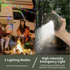 Camping Light String, Rechargeable Battery Fairy Lights 20M Camping String Lights Reel, Easy Organize &Multiple Modes, Camping Lights Outdoor for Tent, Christmas Decor, Yard, Party