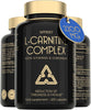 L-Carnitine Capsules 2200mg - L-Carnitine Complex with Vitamins D & B - Reduces Tiredness & Fatigue - Energy & Metabolism Support - 120 Vegan Tablets - High Strength L Carnitine Tartrate Supplement