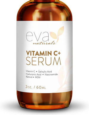 Vitamin C Serum Plus With Hyaluronic Acid Serum, Retinol, Niacinamide, Salicylic Acid Vitamin C Serum for Face - Anti Aging Serum, Skin Clearing, Brightening Serum for Dark Spots (60ml)