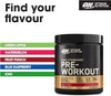 Gold Standard Pre Workout Powder, Energy Drink with Creatine Monohydrate, Beta Alanine, Caffeine and Vitamin B Complex, Nutrition Supplement, Fruit Punch Flavour, 30 Servings, 330 g