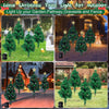 Christmas Tree with Lights,4 in 1 Prelit Christmas Tree Garden Stake Lights with 9 Lighting Modes,Waterproof Christmas Lights for Indoor & Outdoor Yard Lawn Pathway Christmas Decorations