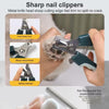 Hair Clippers Dogs Cats Kit Bath Brush and Teeth, Nail Clippers, File Cleaner for Dogs, Dog Hair Clippers, Accessories, Dog Paw Cleaner, Cat Brush for the Care of Your Pets