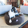 40 Inch Sage Suede Bagel Dog Bed By Products