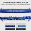 100FT Garden Hose Pipe Expandable Garden Hose with 3/4", 1/2" Fittings, Expanding Magic Hose, Garden Hose with 7 Function Spray Nozzle, 100% Natural Latex Core Hosepipe Anti-Leakage