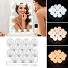 LED Vanity Mirror Lights with USB Cable, 3 Colours & 10 Levels Brightness LED Makeup Lights, Hollywood Style Mirror Lights Kit, 14 Dimmable LED Bulbs DIY Dressing Table Lighting(Mirror not Included)