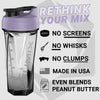 2.0 Vortex Blender Shaker Bottle Upto 828 ml | No Blending Ball or Whisk | USA Made | Portable Pre Workout Whey Protein Drink Shaker Cup | Mixes Cocktails Smoothies Shakes | Top Rack Safe