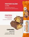 Nutrition Smart Protein Bar Low Calorie, Nutritional Protein Bars/Protein Snacks, High Protein Low Sugar, Chocolate Peanut Butter Flavour, 20g of Protein, 64g Bar (12 Pack)