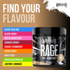 Rage - Pre-workout Powder - 392g - Energy Drink Supplement with Vitamin C, Beta Alanine and Creatine Gluconate - 45 Servings (Krazy Cola)