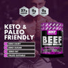 NXT Beef Protein Isolate 540g - High Protein Powder in Natural Amino Acids - Paleo, Keto Friendly - Dairy and Gluten Free | 540g (Apple & Blackcurrant)