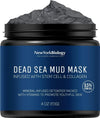 New York Biology Dead Sea Mud Mask for Face and Body with Stem Cell and Collagen - Spa Quality Pore Reducer for Acne, Blackheads and Oily Skin, Natural Skincare for Women, Men - Tightens Skin - 113 g