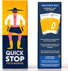 QUICKSTOP | Card Game for Family and Friends | Fast and Hilarious | 2-7 players | Party Game for Adults and Kids 10+ | 30 minutes Playing Time