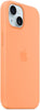 iPhone 15 Silicone Case with MagSafe - Orange Sorbet ​​​​​​​