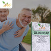 Glucocap Complex Probiotics and Prebiotics Complex - 10 Billion CFU - 20 Live Bacterial Cultures - 28 Probiotic Complex Capsules for Female & Male - Lactobacillus Plantarum 28 days Supply.