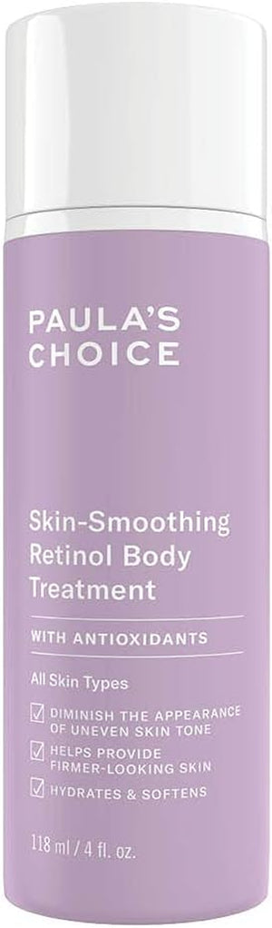 Retinol Body Treatment - Firming & Hydrating Anti Aging Body Lotion - Reduce Uneven Skin - with Shea Butter & Vitamin A - All Skin Types - 118 ml