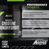 Creatine Monohydrate Powder 500g - 142 Servings of Premium Grade Creatine Monohydrate - UK Made - Unflavoured Creatine Powder Scoop Included