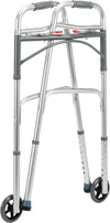 Drive Devilbiss Folding Lightweight Aluminium Walking Frame with Wheels