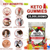 Keto Gummies for Weight & Fat Loss, Belly Fat Loss - 60 High Strength Enter into Ketosis and Lose Weight Fast with Keto Gummy Bears!