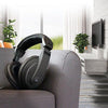 480143 Wired Headphones Black, Lightweight and Adjustable, Stereo, 6 m Cord, 3.5 mm Jack Plug + 6.35 mm Adapter