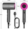 Hair Dryer with Diffuser & Concentrator 2000W Powerful Ionic Dryer 2 Speed 3 Heat Settings Fast Dry Lightweight for Multi Women Man Hairstyles (3 Nozzles&3 Comb Included)