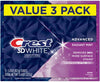 3D White, Whitening Toothpaste, Radiant Mint, 4.8 Ounce, Pack of 3