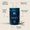 Premium Whey Protein Powder | Grass Fed | Vanilla | 1kg | 33 Servings | Naturally Occurring Glutamine and BCAA Amino Acids | Muscle Building & Recovery