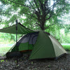 Tent, 2-4 Man Tent for Camping, Easy Setup Lightweight Two Doors PU3000mm Waterproof Dome Tent, Windproof Instant Outdoor Tent Suitable for Traveling, Beach, Camping, Hiking, Mountaineering