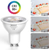 GU10 LED Spotlight Bulbs 5W, Cool White, 6500K, 365lm, No Flickering, Energy Saving Led Bulbs, Equivalent 40-50W GU10 Halogen Spot Light Bulbs, Non-Dimmable,10 Pack