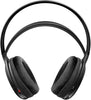 SHC5200/05 HiFi Headphones Wireless (Over-Ear, 32 mm Speaker Driver, FM Wireless Transmission, Dynamic Cinematic Sound, Rechargeable, Self-adjusting Headband, Lightweight Design) Black