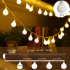 15M/49ft 120 LED Fairy Lights Plug in Powered, 8 Modes Christmas Lights Outdoor/Indoor, Garden Lights for Patio, Gazebo, Bedroom, Party Decorations (Warm White, 120LED)