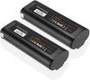 2 Pack Paslode BatteryIM350 Ni-MH Battery 6V 3600mAh,Compatible with Paslode Nailers 404717 B20544E 404400 900400 901000 B20720 BCPAS-404717 IM250 IM200 IM65 IM50 IM350A IM350CT PS604N