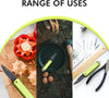 Pocket Knife, 1.75" Survival Stainless Steel Folding Knives UK Legal Sprint Cactus Green Finish, Stylish High Performance, Non Locking EDC Blade, Portable for Camping Hiking