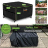"Ultimate Protection:  420D Heavy Duty Garden Furniture Cover - Waterproof, Windproof, Anti-UV for Square Tables and Chairs"