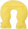 Premium Neck hot Water Bottle Made of PVC for Shoulder and Neck with Cuddly Teddy Cover with Velcro Closure and Extra Inner Lining, BS1970:2012 Certified (Yellow)