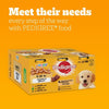 Puppy - Wet Dog Food - for Junior Dogs - Can Mixed Selection in Jelly - 6 x 400g