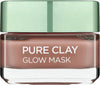 Paris Skin Expert Lâ€™Oreal Paris Face Mask Pure Clay Glow, 50 Ml