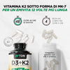 120 Vegetarian Tablets - Vitamin D3 3,000 iu & Vitamin K2 100ug (mk7) - UK Formulated - Vitamin D Supplement - Bone, Muscle, Blood & Immune Support for Men & Women