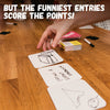 Scrawl Adult Board Game | Terrible Drawings and Ridiculous Guesses | Hilarious Board Game for Adults | Best Christmas Board Games