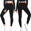 Women Yoga Leggings Seamless High Waisted Tummy Control Yoga Pants for Gym Running Workout