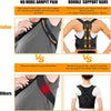 Posture Corrector Men and Women - Back Brace Back Support Belt with Breathable Adjustable Elastic Bands Back Straightener Improve Lumbar Support Belt Lower Back Pain Relief (Waist 27'- 48')