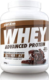 Protein Whey Powder | 67 Servings of High Protein Shake with Amino Acids | for Optimal Nutrition When Training | Low Sugar Gym Supplements (Double Chocolate, 2010g)